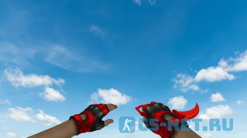 Модель ножа «Karambit Fire» для CS 1.6 (скрин 2)