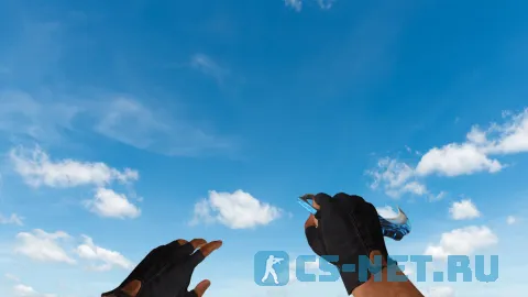 Модель ножа «Karambit Blue Flame» для CS 1.6  (скрин 2)