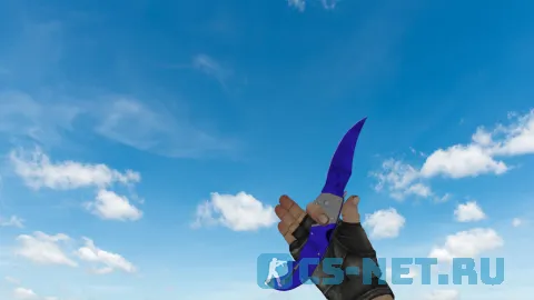Модель ножа «Falchion Sapphire» для CS 1.6
