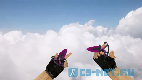 Модель «Тычковые ножи | Пиксельный камуфляж "Розовый"» для CS 1.6