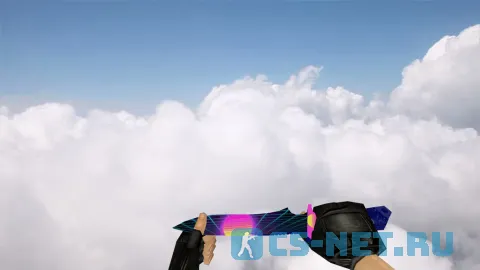 Модель ножа «Vaporwave Knife» для CS 1.6 (скрин 2)