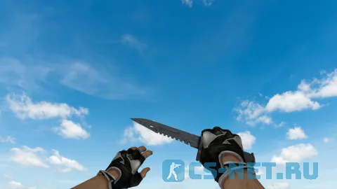 Модель «Штык-нож M9 | Дамасская сталь» для CS 1.6 (скрин 3)
