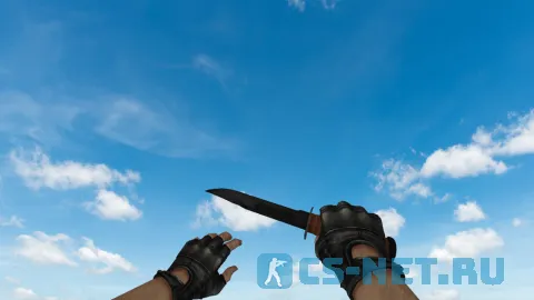 Модель ножа «Ka-Bar on CSGO anims» для CS 1.6 (скрин 3)