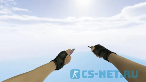 Модель «Тычковые ножи | Ультрафиолет» для CS 1.6 (скрин 2)
