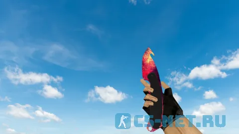 Модель ножа «Gut Knife Neon Impulse» для CS 1.6