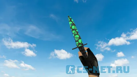 Модель штык-ножа «M9 Bayonet Skull Pattern» для CS 1.6 (скрин 2)