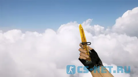 Модель штык-ножа «Bayonet Fine Gold» для CS 1.6