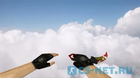 Модель ножа «Kerambit Xmas» для CS 1.6 (скрин 2)