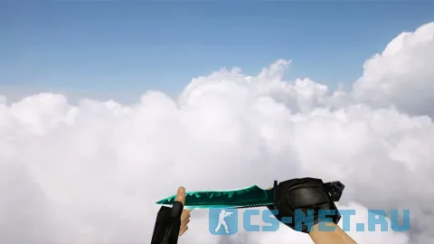 Модель ножа «Default Knife Duality Lightblue» для CS 1.6 (скрин 2)