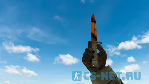 Модель штык-ножа «Bayonet | Тигр» для CS 1.6