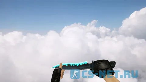 Модель ножа «Knife Neon Lightblue» для CS 1.6 (скрин 2)