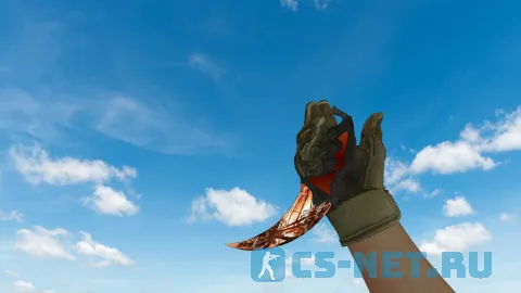 Модель ножа «Karambit Autumn Explosion» для CS 1.6