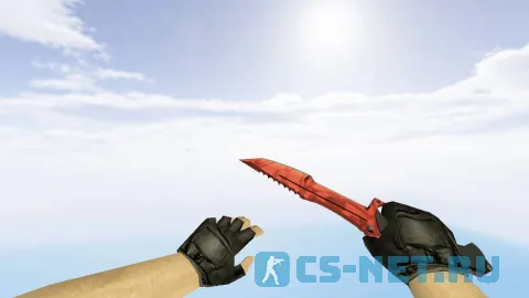 Модель «Охотничий нож | Убийство» для CS 1.6 (скрин 4)