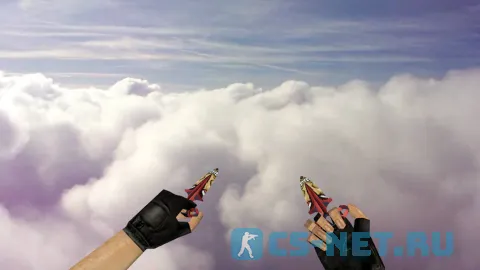 Модель ножа «Shadow Daggers Totem» для CS 1.6 (скрин 2)