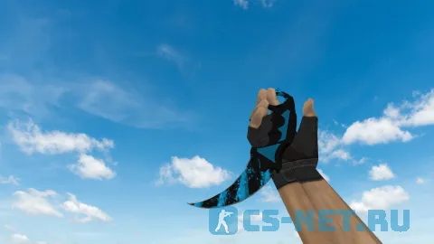 Модель ножа «Керамбит | Синяя струя» для CS 1.6