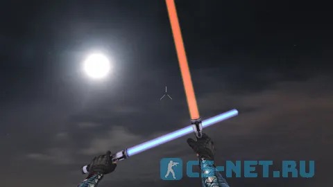 Модель ножа «Dual Lightsaber BO» для CS 1.6 (скрин 3)