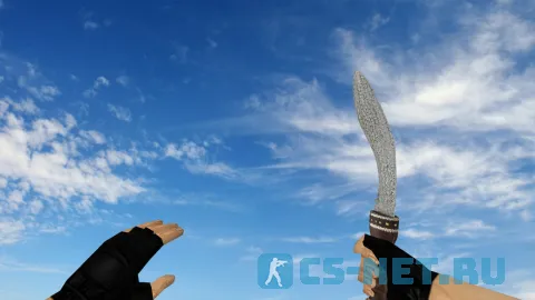 Модель ножа «Kukri | Дамасская сталь» для CS 1.6