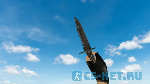 Модель «Штык-нож M9 «Черный глянец» v2» для CS 1.6 (скрин 2)