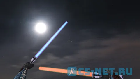 Модель ножа «Dual Lightsaber BO» для CS 1.6 (скрин 2)