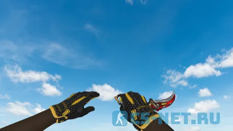 Модель ножа «Karambit Cyberium» для CS 1.6 (скрин 2)