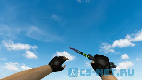 Модель ножа «Butterfly Knife Superfurry» для CS 1.6 (скрин 2)