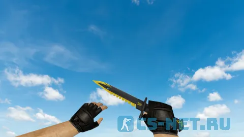 Модель ножа «M9 Bayonet Flame Tester» для CS 1.6 (скрин 3)