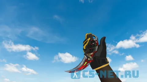 Модель ножа «Karambit Cyberium» для CS 1.6