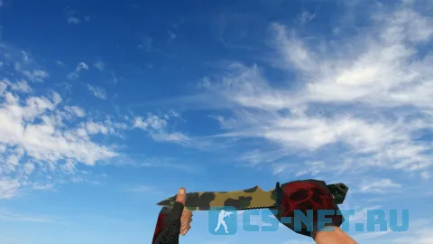 Модель «Стандартный нож | Северный лес» для CS 1.6 (скрин 2)