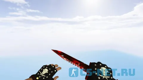 Модель «Штык-нож М9 | Gamma Doppler Red» для CS 1.6 (скрин 4)
