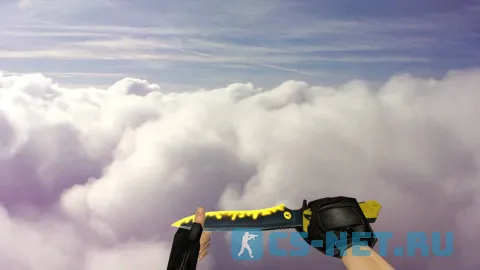 Модель ножа «Default Knife Yellow-Hand» для CS 1.6 (скрин 2)