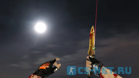 Модель «Нож с лазером» для CS 1.6