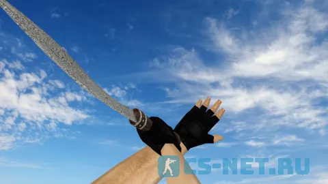 Модель ножа «Kukri | Дамасская сталь» для CS 1.6 (скрин 2)