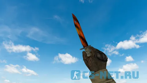 Модель штык-ножа «Bayonet | Тигр» для CS 1.6 (скрин 2)