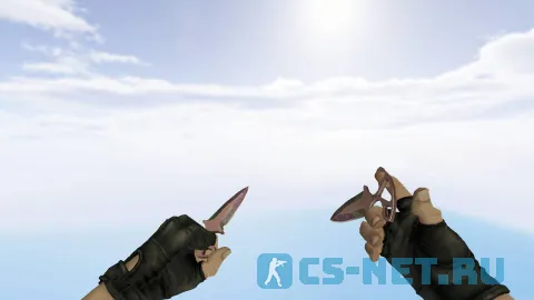 Модель «Тычковые ножи | Чёрный жемчуг» для CS 1.6 (скрин 4)