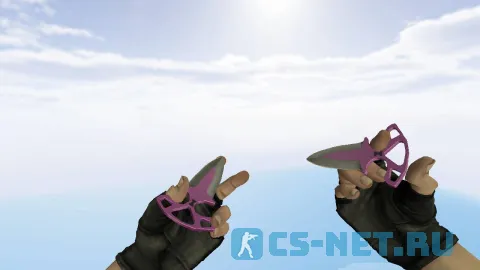 Модель «Тычковые ножи | Ультрафиолет» для CS 1.6