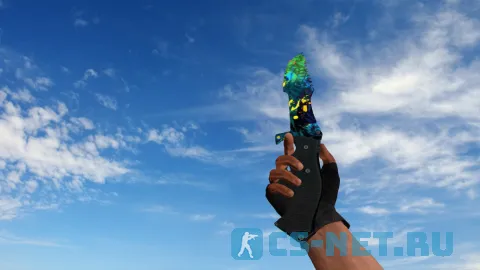 Модель ножа «Huntsman Knife Paintsplash» для CS 1.6