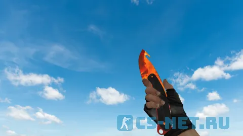 Модельножа «Gut Knife Fire» для CS 1.6