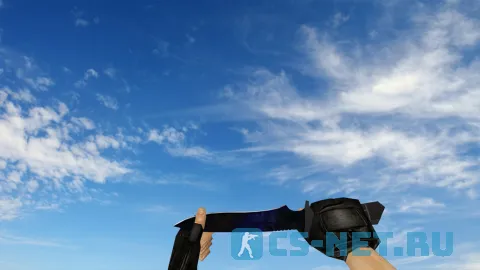 Модель «Стандартный нож Blue Night» для CS 1.6 (скрин 2)