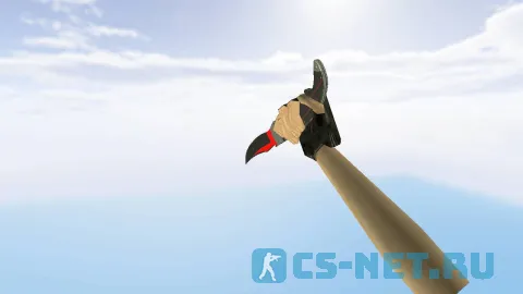 Модель ножа «Фальшион | Красная линия» для CS 1.6 (скрин 2)