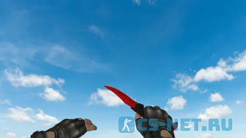 Модель «Фальшион | Кровавая паутина» для CS 1.6 (скрин 3)