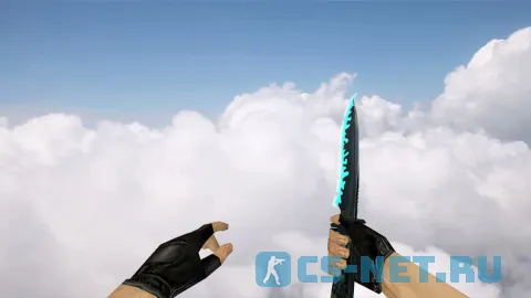 Модель ножа «Knife Neon Lightblue» для CS 1.6