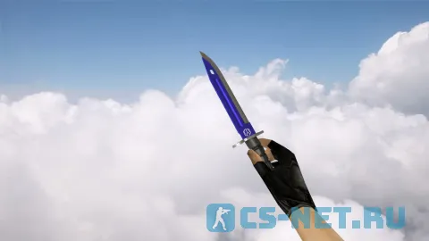 Модель штык-ножа «Bayonet Automatic Blue» для CS 1.6 (скрин 2)