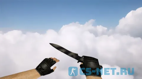 Модель «Классический нож | Сажа» для CS 1.6