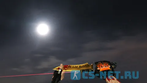 Модель «Нож с лазером» для CS 1.6 (скрин 2)