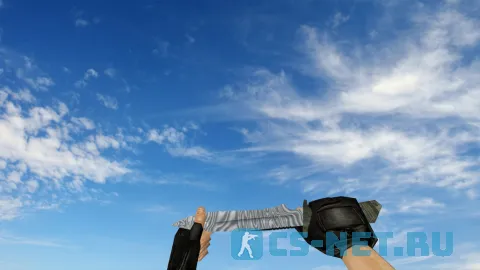 Модель «Стандартный нож | Дамасская сталь» для CS 1.6 (скрин 2)