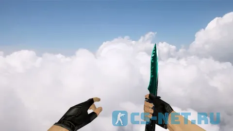 Модель ножа «Default Knife Duality Lightblue» для CS 1.6