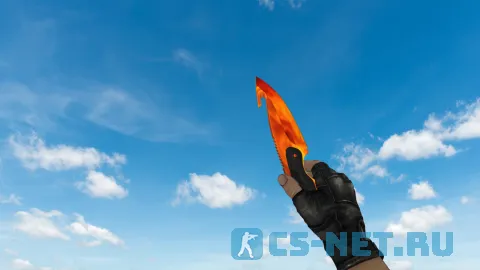 Модельножа «Gut Knife Fire» для CS 1.6 (скрин 2)
