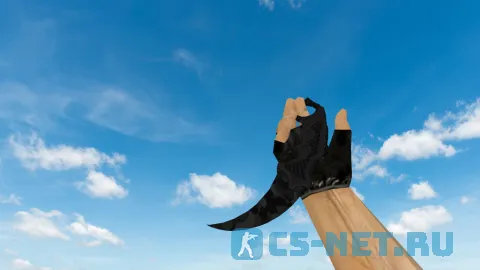 Модель ножа «Karambit Black Camo» для CS 1.6