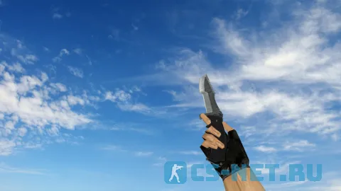 Модель «Охотничий нож | Дамасская сталь» для CS 1.6