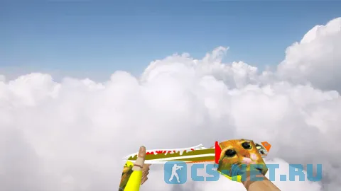 Модель ножа «Default Knife Shrek» для CS 1.6 (скрин 2)